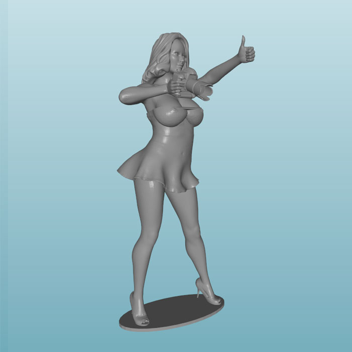 Woman Resin Figure X Mb Models