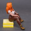 Painted Resin Figure of Woman (A10092 X049)
