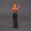 Painted Resin Figure of Woman (A10135 Z137)