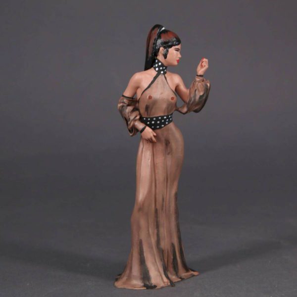 Painted Resin Figure of Woman (A1088 X036)