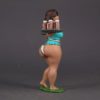 Painted Resin Figure of Woman (A11147 Z124)
