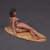 Painted Resin Figure of Woman (A11172 X055)