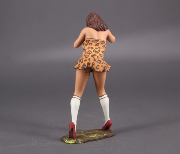 Painted Resin Figure of Woman (A7759 D48)