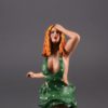 Painted Resin Figure of Woman (A8502 D75)