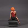 Painted Resin Figure of Woman (A8531 Z294)