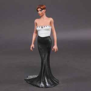 Painted Resin Figure of Woman (A8841 Z82C)