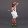 Painted Resin Figure of Woman (A9150 D75)