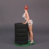 Painted Resin Figure of Woman (A9378 Z483)
