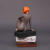 Painted Resin Figure of Woman (A9412 Z152)