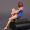 Painted Resin Figure of Woman (A9419 Z84A)