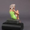 Painted Resin Figure of Woman (A9422 Z84A)