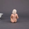 Painted Resin Figure of Woman (A9525 D92)