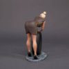 Bemalt Figur des Frau (A9526 Z524) Harz