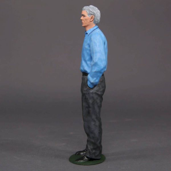 Painted Resin Figure of Man (A9531 Z448)