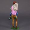 Painted Resin Figure of Woman (A9570 Z533)