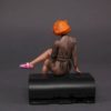 Painted Resin Figure of Woman (A9665 Z134A)