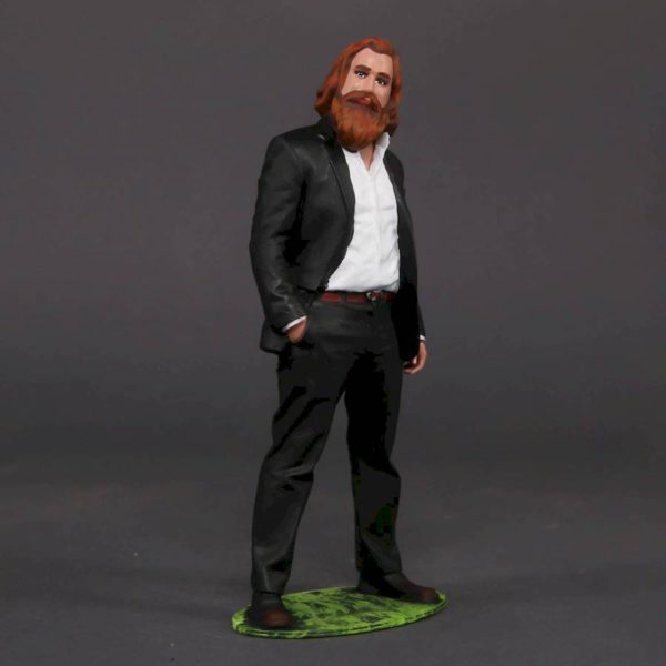 Painted Resin Figure of Man (A9867 Z4)