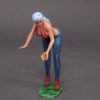 Painted Resin Figure of Woman (A9964 Z527)