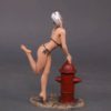 Painted Resin Figure of Woman (A9975 X046)