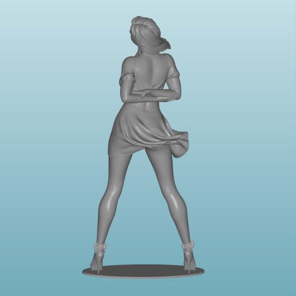 Figur Harz des Frau (D125)