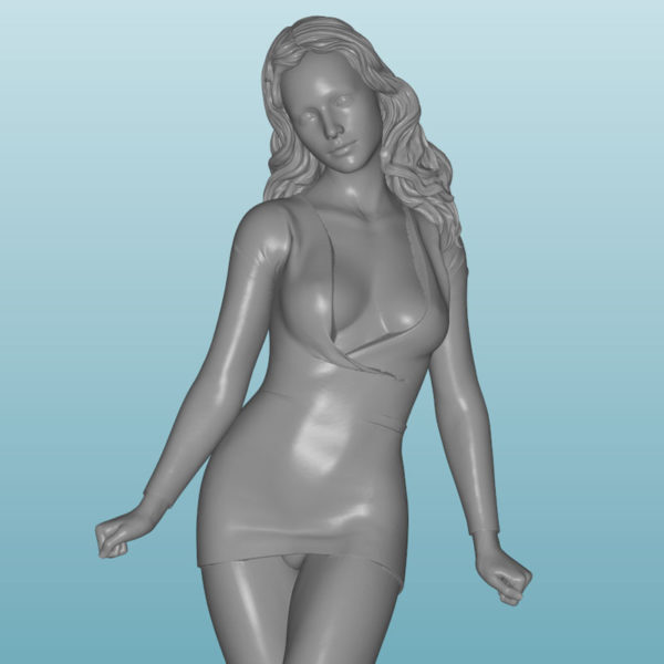 Woman Resin Figure (D126C)