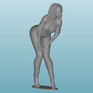 Woman Resin Figure (D128C)