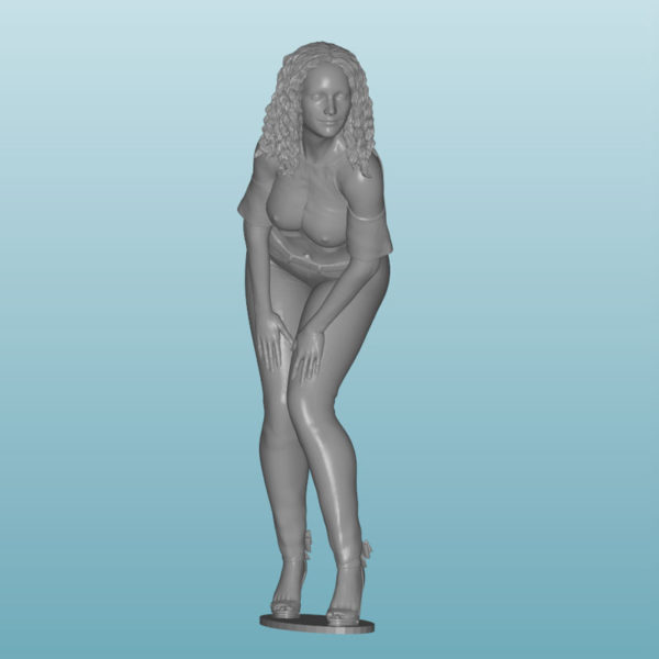 Woman Resin Figure (D128C)