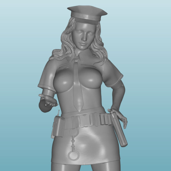 Woman Resin Figure (D129C)