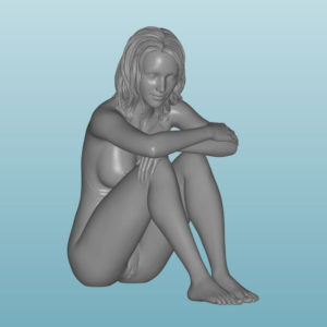 Figur Harz des Nackte Frau 18+ (D150A)