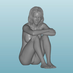 Nude Woman Resin Figure   (D150C)