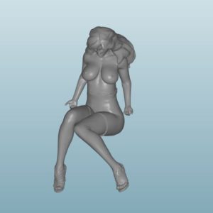 Nude Woman Resin Figure  18+ (D7A)