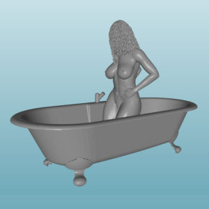 Nude Woman Resin Figure  18+ (D89)