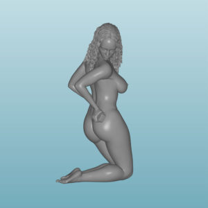 Nude Woman Resin Figure   (D89A)