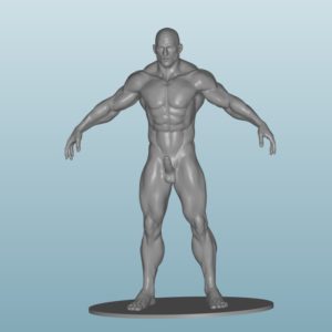Nude MAN Resin figure 18+(DM10)