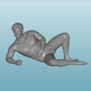Figur des nackter Man  (DM18A)