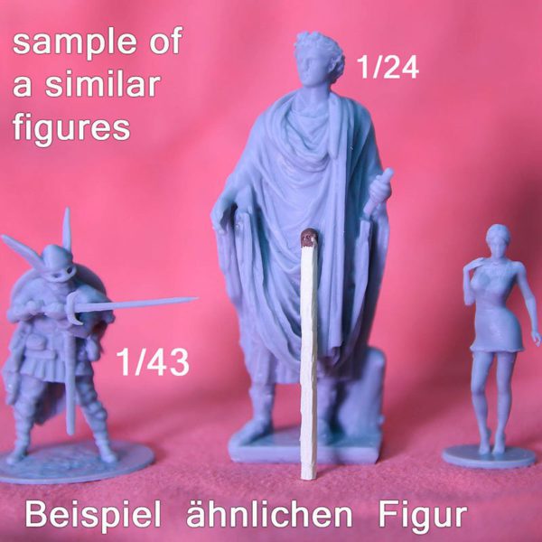 Figur Harz des Frau (D126C)