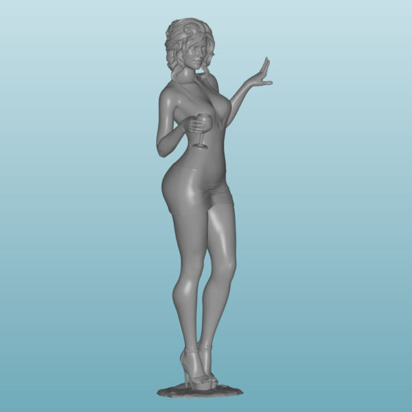 Figur Harz des Frau (X005)