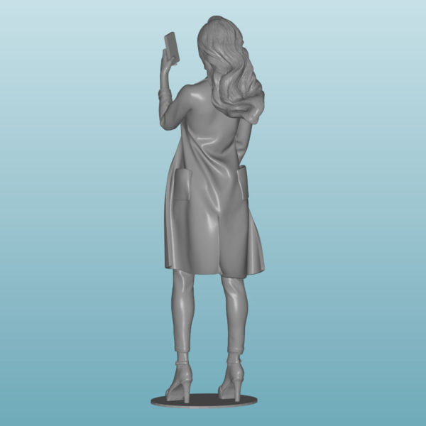 Figur Harz des Frau (X009)