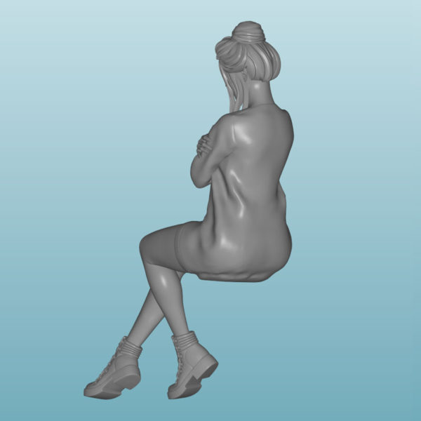 Figur Harz des Frau (X010)