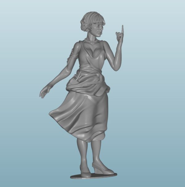 Figur Harz des Frau (X019)