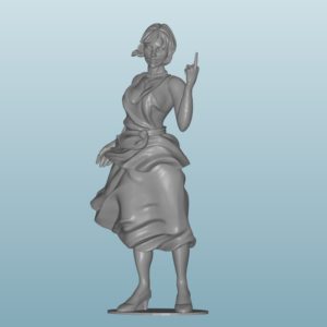 Figur Harz des Frau (X019)