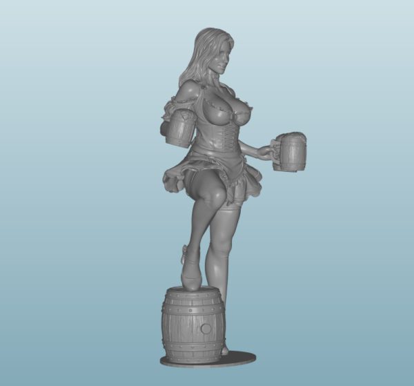 Figur Harz des Frau (X029F)