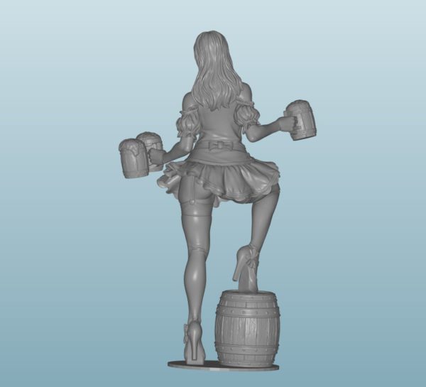 Figur Harz des Frau (X029F)