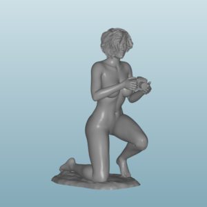 Figur Harz des Nackte Frau 18+ (X034)