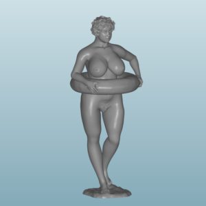 Figur Harz des Nackte Frau 18+ (X039)
