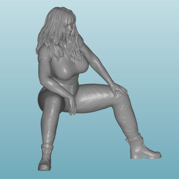Woman Resin Figure (X049)