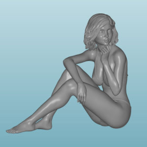 Woman Resin Figure (X051)