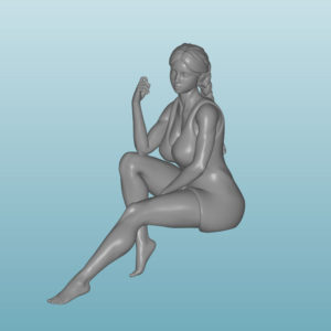 Woman Resin Figure (X070)