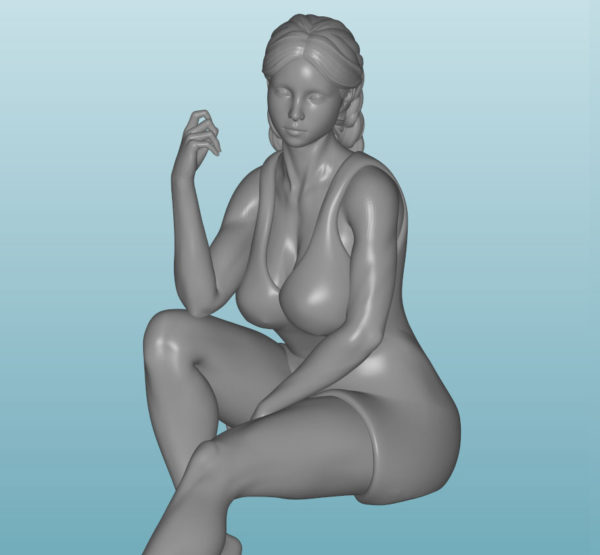 Figur Harz des Frau (X070)