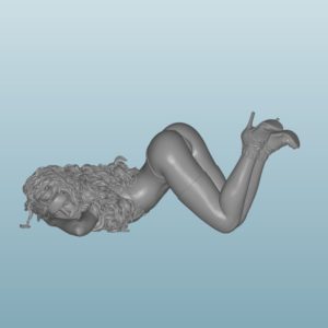 Nude Woman Resin Figure  18+ (X086)